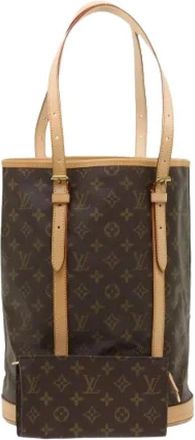 Louis Vuitton Pre-owned Bucket Bags, female, Brown, Size: ONE SIZE Pre-owned Bucket Bag