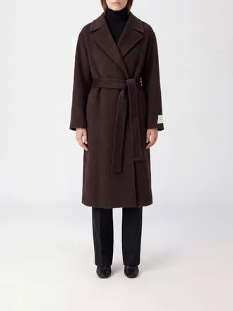 Calvin Klein Cappotto a vestaglia al ginocchio in misto lana con cintura in vita