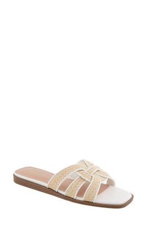 BCBGeneration Meltem Slide Sandal in Natural at Nordstrom Rack, Size 7
