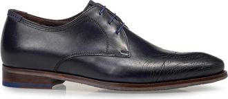Floris Van Bommel De Stijler 28.02 Business Schoenen - Heren - Nette schoenen - Blauw - 44 EU - Schoenen