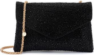 Olga Berg Hattie Crystal Shoulder Bag in Black at Nordstrom