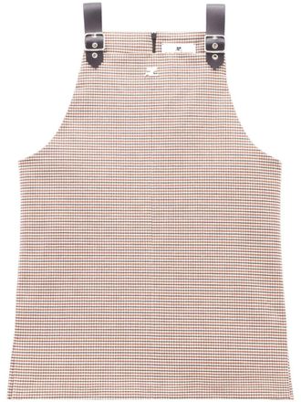 Courr&egrave;ges Tanktop met gesp - Bruin
