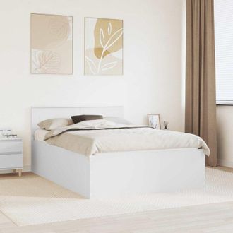 vidaXL Estructura De Cama 140 X 200 Cm Madera De Ingenier&iacute;a Vidaxl