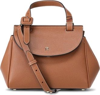 Aigner Tassen, Dames, Bruin, ONE Size, Leer, Elegante leren handtas met schouderriem