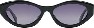 Anine Bing Mooie Zonnebril - Dames - Zonnebrillen - Zwart - ONE Size - Accessoires