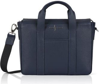 Luis Steven Slim Totebrief in Midnite Blue at Nordstrom