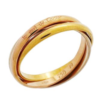 Cartier Yellow Gold (18K) Pink Gold (18K) White Gold (18K) Band Ring (Pre-Owned)