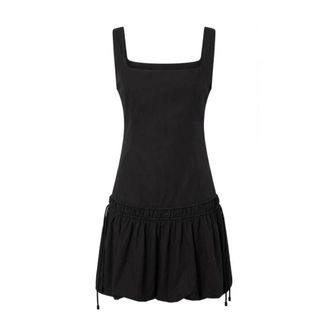 Pinko Pinko, Kleedjes, Dames, Zwart, S, Katoen, Enna Jurk