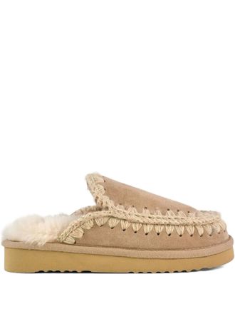 Mou Eskimo slippers - Neutrals