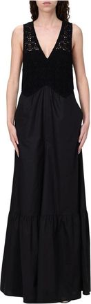 Twinset Mujer, Vestidos, Negro, Talla: S