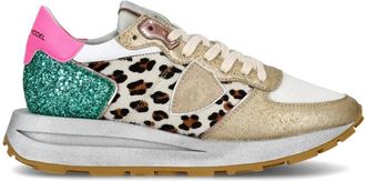 Philippe Model Sneakers Trpx Haute Running - Dames - Sneakers - Veelkleurig - 37 EU - Katoen - Schoenen