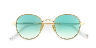 Eyepetizer Cinq C.4-P-S-21 Mens Sunglasses Gold Size 47