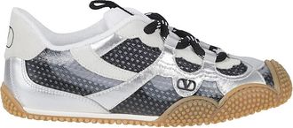 Valentino Garavani Schoenen, Dames, Veelkleurig, 35 1/2 EU, Leer, Amphibia Sneaker