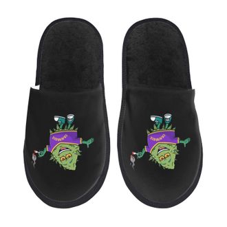 Generic Comfortable House Shoes Cool Weed Flower Cotton Slipper Soft Home Slippers for Ladies Indoor Hotels M