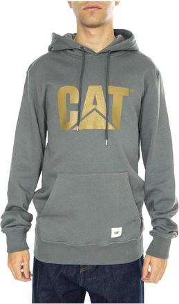 CAT Hooded Sweatshirt - Heren - Hoodies - Grijs - XL - Hoodies & sweatvesten