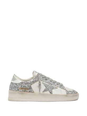 Golden Goose Trainers Leather And Glitter Stardan