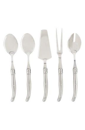 French Home Laguiole 5-Piece Serving Set in Silver at Nordstrom Rack