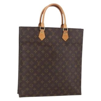Louis Vuitton Pre-owned Tote Bags, female, Brown, Size: ONE SIZE Pre-owned Canvas Tote Bag