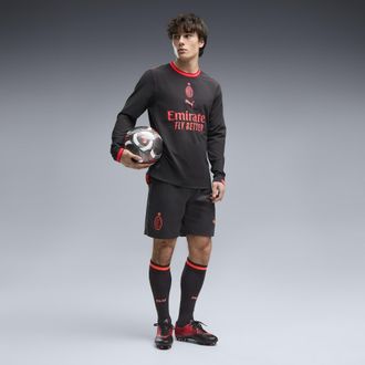 Puma Shorts AC Milan 26/27 da uomo, Accessori, Grigio, 3XL