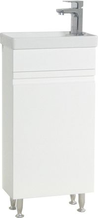 ebuy24 Set Vcm De 2 Piezas Lavadero Para Invitados Wc Ba&ntilde;o Para Invitados Aseo Lavabo Puerta Giratoria Sin Asa Juego De Ba&ntilde;os Para Muebles De Ba&ntilde;o - Silora M