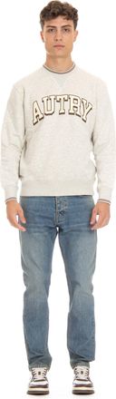 Autry Cotton Crewneck Sweatshirt with Logo