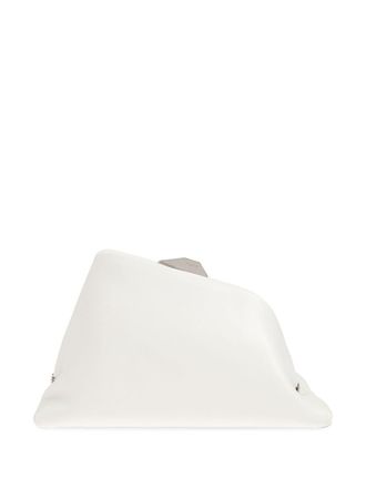 The Attico Day Off clutch bag - White