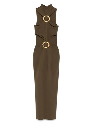 Cult Gaia Ambar midi-jurk - Groen