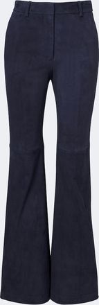 Joseph Tafira suede flared pants