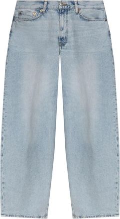 Sams&oslash;e & Sams&oslash;e Saharper Jeans - Dames - Loose Fit Jeans - Blauw - W29 L32 - Katoen - Jeans