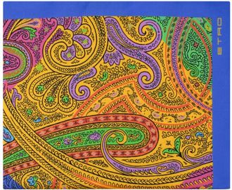 Etro Silky Scarves - Dames - Zijden sjaals - Veelkleurig - ONE Size - Accessoires