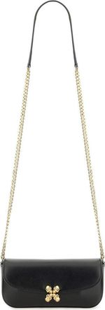 Alexander McQueen Skull Flower Bag Small-Donna