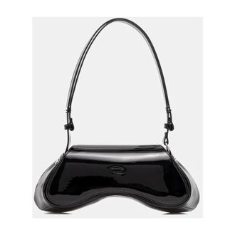 Diesel Tassen, Dames, Zwart, ONE Size, Play Crossbody Bag