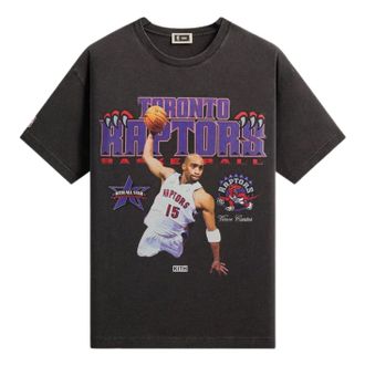 Kith Kith for NBA All-Star Toronto Raptors Vince Carter Vintage T-Shirt Black KHM034956-001