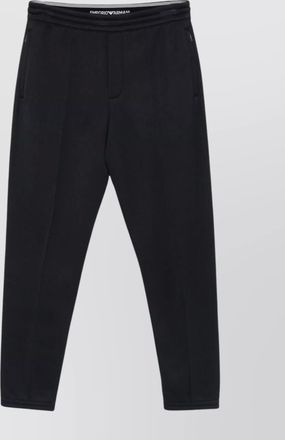 Emporio Armani relaxed fit trousers featuring pockets