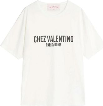 Valentino Garavani Mujer, Camisetas, Blanco, Talla: XL