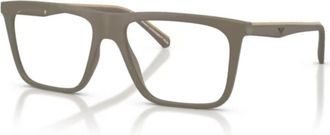 Emporio Armani 0ea4258 Matte Olive Green Rectangular Frame Eyeglasses