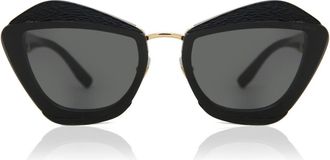 Miu Miu MU01XS 01Q5S0 Womens Sunglasses Black Size 67