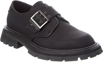 Karl Lagerfeld Karl Lagerfeld Leather Monk Strap Loafer
