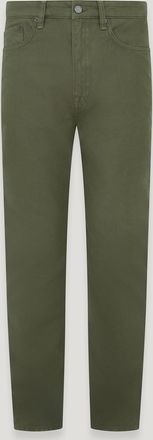 Belstaff Belstaff Longton Jean Mens Cotton Sateen Surplus Green Size W35L32