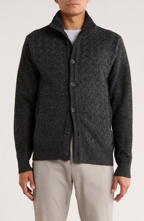 Buffalo Washington Cardigan in Black Mix at Nordstrom Rack, Size Medium