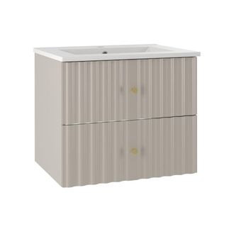 Petits Meubles Mueble bajo lavabo encastrado estratificado 60cm