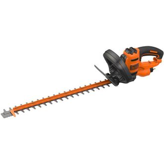 Black+Decker Black&decker - Black+decker Behts401-qs - Cortasetos (500 W), Negro/ Naranja, 55 Cm/ 22 Mm