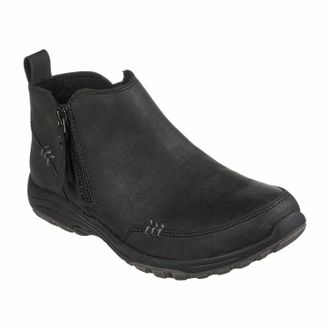Skechers Womens Reggae Fest 2.0 Zip On Booties In Black
