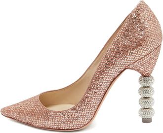 Sophia Webster Pumps Glitter Coco 105mm 2024 - Rosa