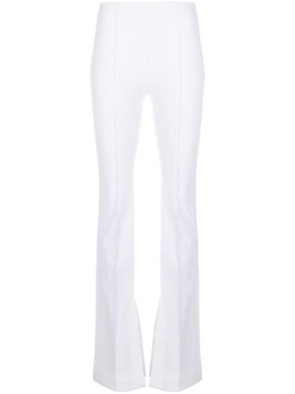 Adam Lippes Pantaloni svasati Eva - Bianco