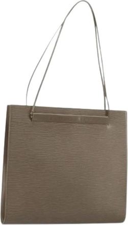 Louis Vuitton Pre-owned Shoulder Bags, female, Gray, Size: ONE SIZE Pre-owned Shoulder Bag