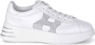 Hogan Sneakers in Pearl Leather