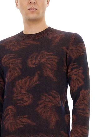 Dries Van Noten Jacquard Knit Merino Wool Sweater - Multicolor