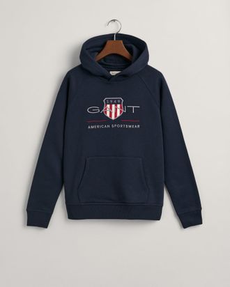 GANT Teens Archive Shield Hoodie (146/152) EVENING BLUE