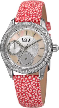 Bürgi Quartz Mother of Pearl Dial Ladies Watch BUR160PK